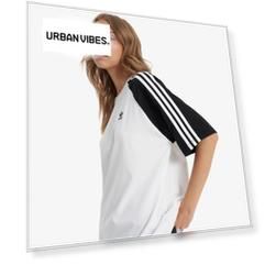 Женская футболка adidas Blocked, Белый