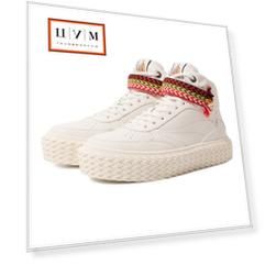 Кожаные кеды Curbies 2 Lanvin