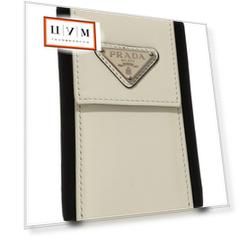 Кожаный чехол для iPhone Prada