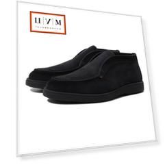 Замшевые ботинки Detroit Santoni