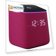 Умная колонка Яндекс.Станция Миди c Алисой, c Zigbee, Bluetooth, Wi-Fi, 24Вт, Малиновый, YNDX-00054PNK