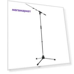 Стойка микрофонная K&M 21080-300-02 серебристый