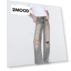 Джинсы Straight Fit ST202 c винтажным эффектом