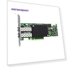Pci-e ethernet контроллер Emulex LPe16002B-M6 Gen 5 (16GFC)