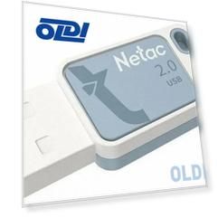 Флеш Диск Netac UA31 64Gb <NT03UA31N-064G-20BL>, USB2.0, голубая