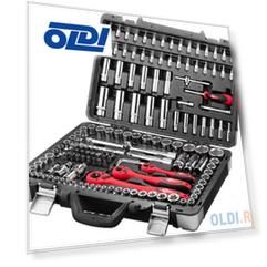 INTERTOOL Профессиональный набор инструментов 1/4 и 3/8 и 1/2, 151ед, Cr-V ET-7151