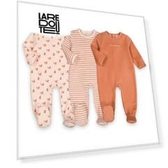 Комплект из трех цельных пижам LaRedoute