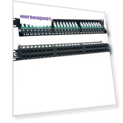 Патч-панель Cabeus PLHD-48-Cat.6-Dual IDC-1U
