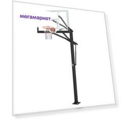 UNIX Line Баскетбольная стойка стационарная UNIX Line B-Stand-PC 72"x42" R45 H230-305 см