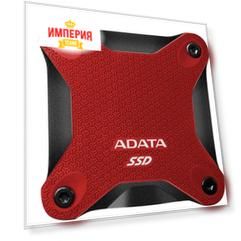 Внешний жесткий диск A-Data 2TB USB3.2  RED (SD620-2TCRD)