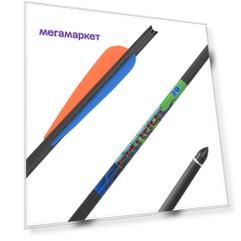Стрела для арбалета Bowmaster - Patriot 16 дюймов, карбон, 11/32, 9 шт.