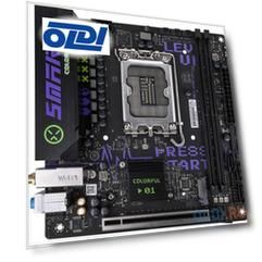 Материнская плата Colorful Colorful H610I SMART WIFI V20 H610 LGA1700 2xDDR4 1xPCIEx16 1xM.2 4xUSB3.2Gen1 6xUSB2.0 3xSATA3.0 2.5G DP HDMI ITX RTL