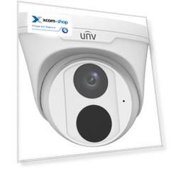 Видеокамера IP UNIVIEW IPC3614LE-ADF28K купольная, 1/3" 4 Мп КМОП/30 к/с, ИК-подсветка и подсветка до 30м., EasyStar 0.005 Лк/1.6, объектив 2.8 мм, WD