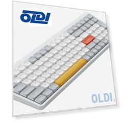 Беспроводная механическая клавиатура QMK Nuphy AIR96v2 Ionic White (EN), RGB, Hot Swap, Aloe Switch