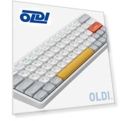 Беспроводная механическая клавиатура QMK Nuphy AIR60v2, 64 клавиши, RGB подсветка, Brown Switch