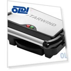 Электрогриль Starwind SSG2040 1500Вт серебристый/черный