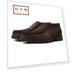 Замшевые ботинки Detroit Santoni