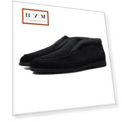 Замшевые ботинки Malibu Santoni
