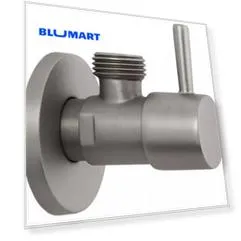 Кран бытовой «Remer» Minimal RR128L 1/2"-1/2"NPO НР-НР никель