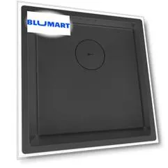 Мойка для кухни «Lemark» Olanga 440 44/44 нержавеющая сталь чёрная матовая