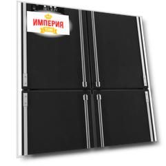Холодильник Side by Side Kuppersberg NMFV 18591 BK Silver