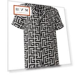 Рубашка из вискозы Balmain