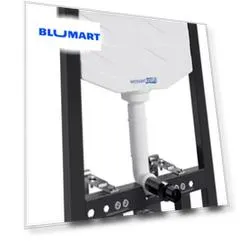Инсталляция для унитаза с кнопкой «WasserKRAFT» Vils 56TLT.010.ME.WM02