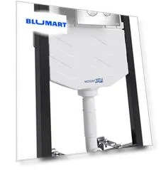Инсталляция для унитаза с кнопкой «WasserKRAFT» Dinkel 58TLT.010.ME.BN01