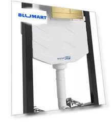 Инсталляция для унитаза с кнопкой «WasserKRAFT» Dinkel 58TLT.010.ME.MG04