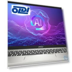 Ноутбук MSI Prestige A16 AI+ A3HMG-083RU Ryzen AI 9 365 32Gb SSD1Tb AMD Radeon 880M 16" OLED UHD+ (3840x2400) Windows 11 Home silver WiFi BT Cam
