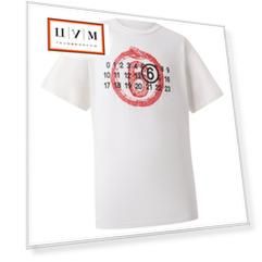 Хлопковая футболка MM6