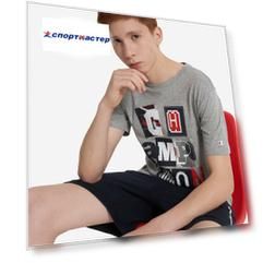 Футболка для мальчиков Champion, Серый