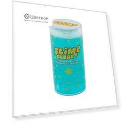 Лизун «Slime» Clear-slime Голубая мечта с ароматом грейпфрута, 250 г