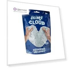 Лизун «Slime» Cloud-slime Облачко с ароматом пломбира, 200 г