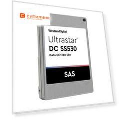 Накопитель SSD WD SAS 800Gb 0P40361 WUSTR6480ASS204 Ultrastar DC SS530 2.5" 3 DWPD