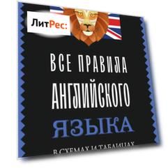 Все правила английского языка в схемах и таблицах