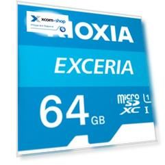 Карта памяти MicroSDXC 64GB Toshiba (KIOXIA) EXCERIA LMEX1L064GG2 Class 10, U1 -100 MB/s