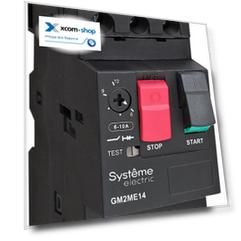 Автоматический выключатель для защиты двигателя Systeme Electric GM2ME02 GM2ME 0.16-0.25A комб.расцепитель кноп.упр. (GV2ME02)