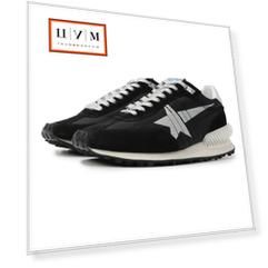 Комбинированные кроссовки Marathon Golden Goose Deluxe Brand