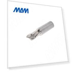 Алмазная концевая фреза D=20мм, B=25мм, L=85мм, S=20мм, b=2,5мм, Z1+1 (610009026)