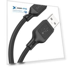 Кабель Hoco X90 Cool 6931474788429 USB - микро, 1.0м, 2.4A, цвет: чёрный (1/37/370)