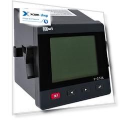 Мультиметр DEKraft 51413DEK цифровой 72х72мм трехфазный, вход 600В 1А, RS485, LCD-дисплей МТ-72D