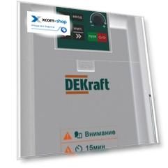 Преобразователь частоты DEKraft DEKV060G3R7P5R5T4B DEKV060-3.7/5.5кВт 3 фазы 380В с торм. модулем