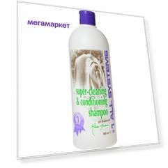 Шампунь для кошек и собак 1 All Systems Super Cleaning, суперочищающий, 500 мл