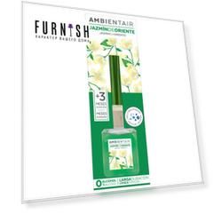 Диффузор «белый жасмин» 100 мл (ambientair) прозрачный 8x24x6 см. Диффузор «белый жасмин» 100 мл (ambientair) прозрачный 8x24x6 см.