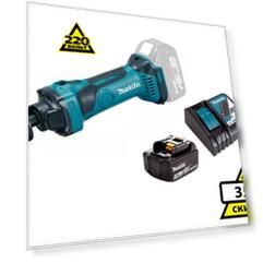 Набор Makita Фрезер dco180z +Аккумулятор 18В 3Ач li-ion (191a25-2)