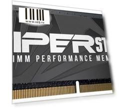 Память DDR4 8Gb 2666MHz Patriot PVS48G266C8S RTL PC3-21300 CL18 SO-DIMM 260-pin 1.2В single rank