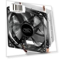 Устройство охлаждения(кулер) Deepcool GAMMAXX 200 V2 Soc-FM2+/AM2+/AM3+/AM4/1150/1151/1155/ 4-pin 18-26dB Al+Cu 100W 361gr Ret