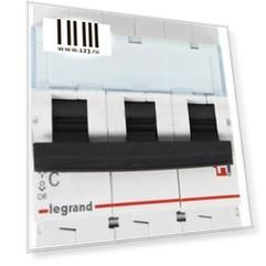 Автоматический выключатель Legrand TX3 6000 тип C 3П 20А 404057
