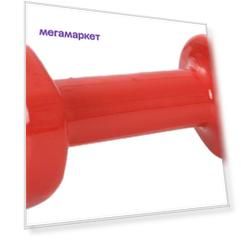 Гантель неразборная виниловая Gratwest Т18524 2,6 кг